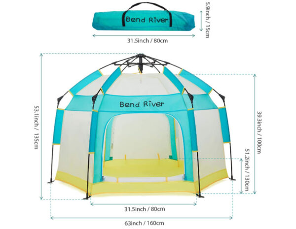 Portable Baby Beach Tent 2